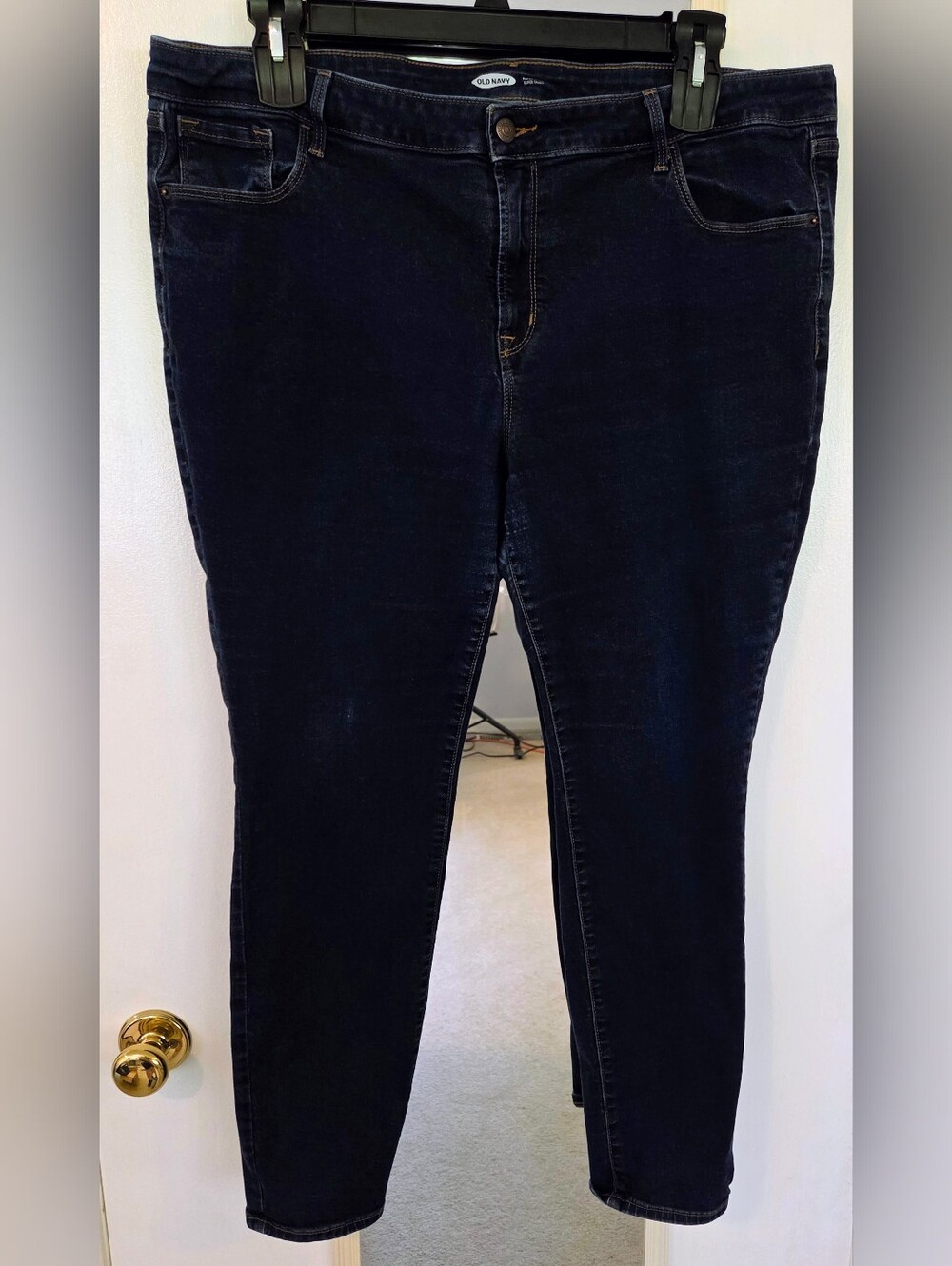 Old Navy Plus Size 20 Women's Dark Blue Stretch Skinny Jeans
